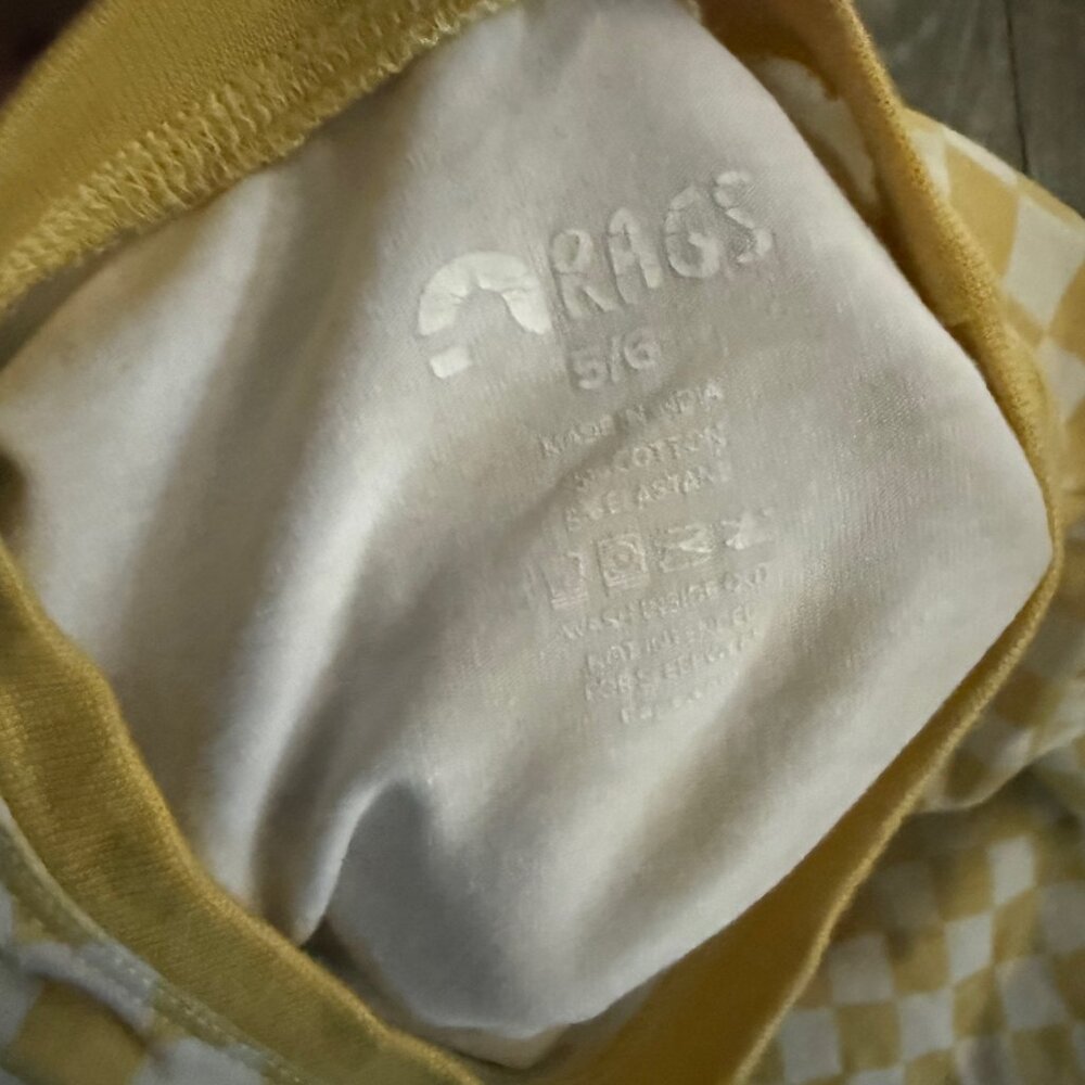 Checkered Rags tee - Picture 3 of 5